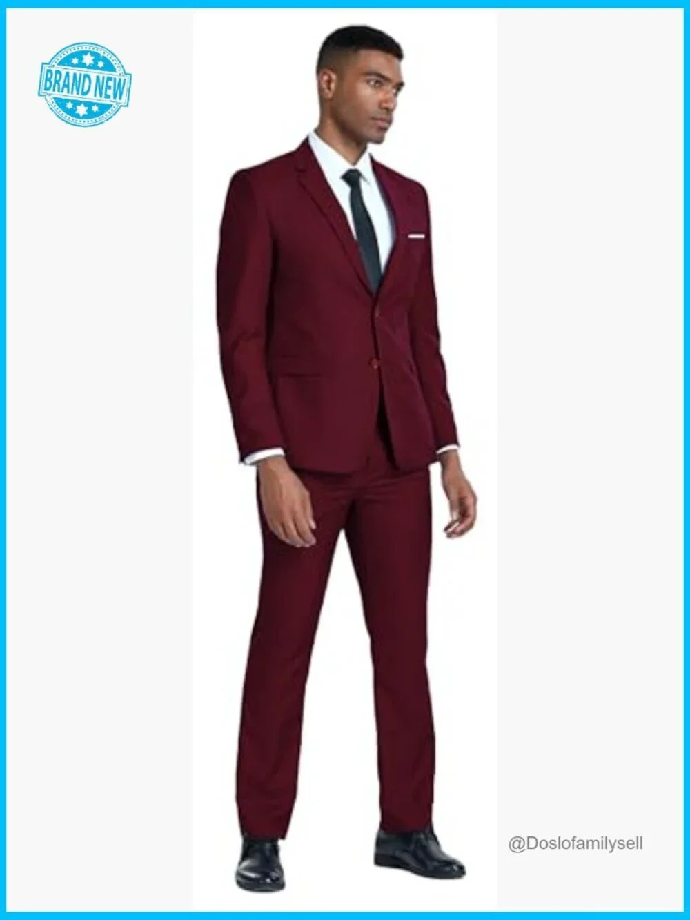 Slim Fit Blazer Sport Coat Formal Suit Jacket Business Wedding Prom Party